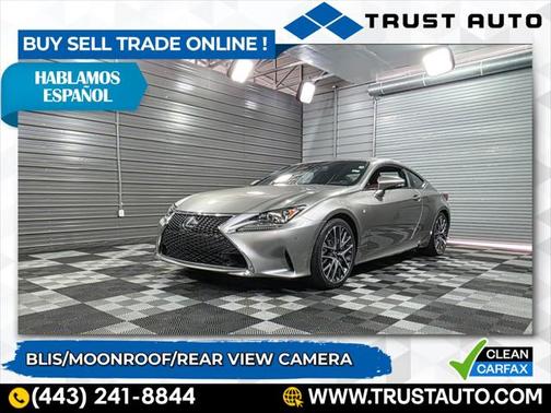 2017 Lexus RC 200t RC Turbo F Sport Coupe