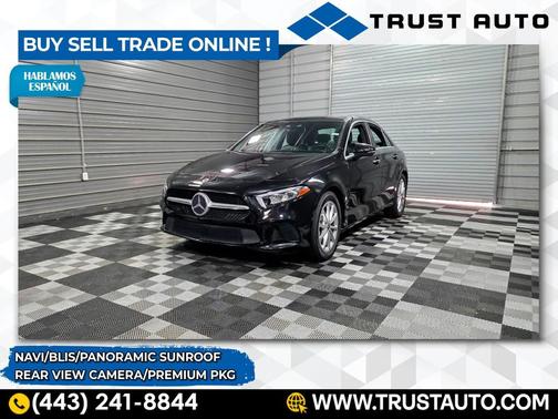 2019 Mercedes-Benz A-Class A 220 4-Door Sedan w/Premium Pkg