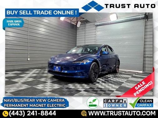 2024 Tesla Model 3 Standard Range