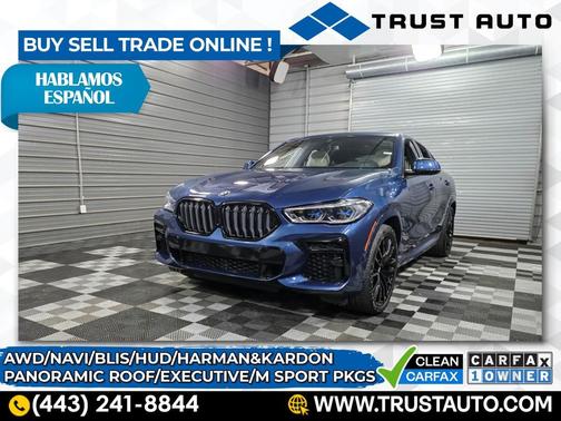 2023 BMW X6 xDrive40i AWD Luxury SUV