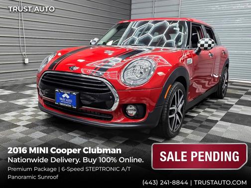 Blazing Red Metallic 2016 MINI Clubman Cooper