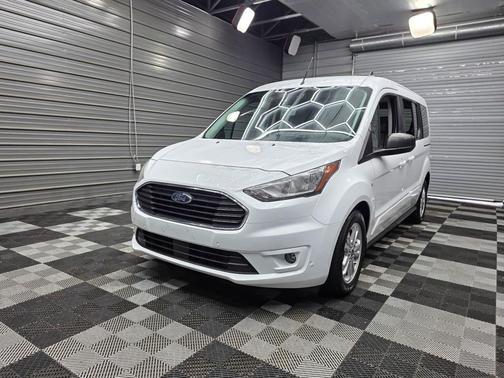 Frozen White 2020 Ford Transit Connect XLT w/Rear Liftgate