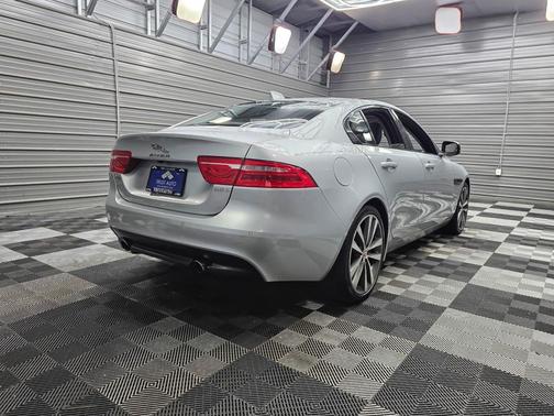 Rhodium Silver Metallic 2017 Jaguar XE 25t Prestige Luxury 4-Door Sedan
