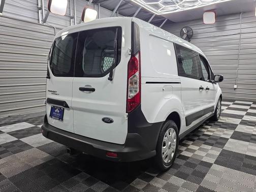 Frozen White 2020 Ford Transit Connect XL Cargo Van