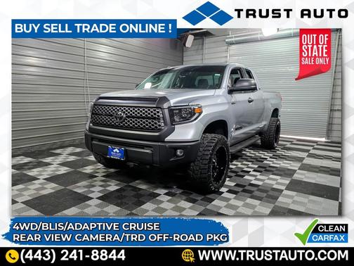 Silver Sky Metallic 2019 Toyota Tundra SR5