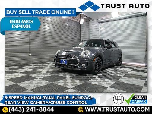 2018 MINI Clubman Cooper S
