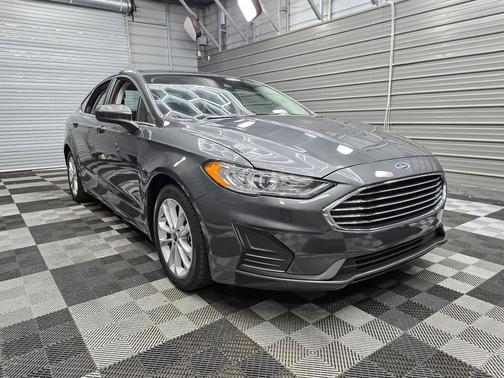 Magnetic Metallic 2020 Ford Fusion SE Hybrid-Electric Sedan