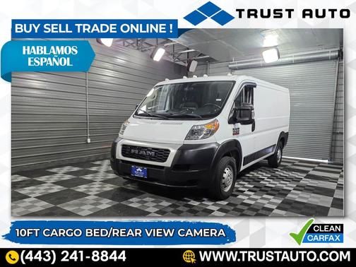 2019 RAM ProMaster 1500 Low Roof