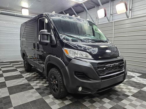 Black Clearcoat 2023 RAM ProMaster 1500 Low Roof
