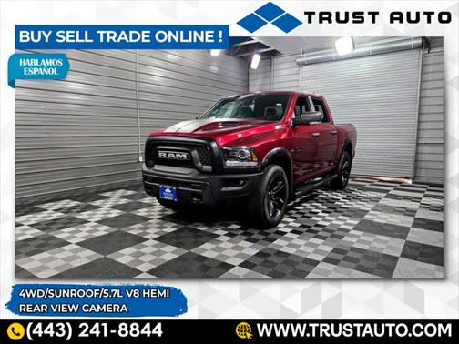 2021 RAM 1500 Classic Warlock 4WD Crew Cab 5.7L V8 Hemi Pickup Truck