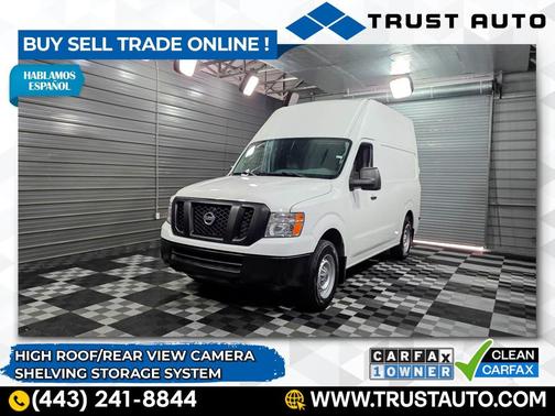 2019 Nissan NV Cargo NV2500 HD S V6