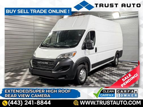 2023 RAM ProMaster 3500 High Roof