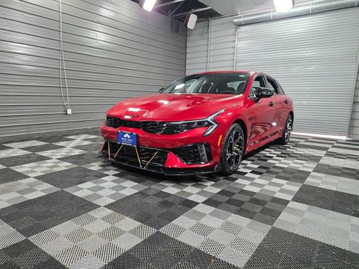 Runway Red 2025 Kia K5 GT-Line Sedan