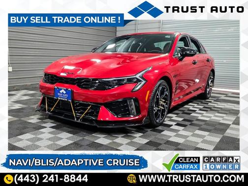 Runway Red 2025 Kia K5 GT-Line Sedan