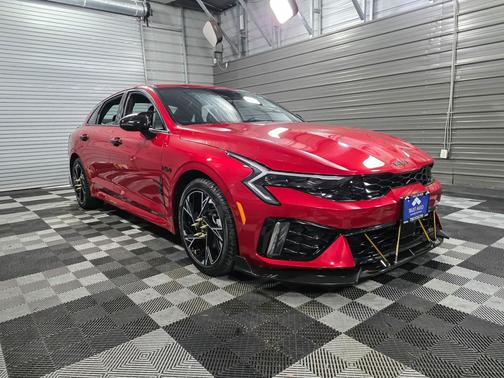 Runway Red 2025 Kia K5 GT-Line Sedan