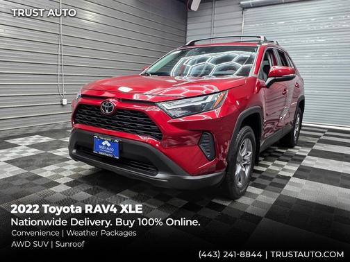Ruby Flare Pearl 2022 Toyota RAV4 XLE