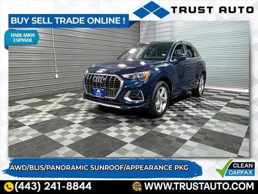 2019 Audi Q3 Premium 45 TFSI quattro AWD SUV w/Convenience Pkg