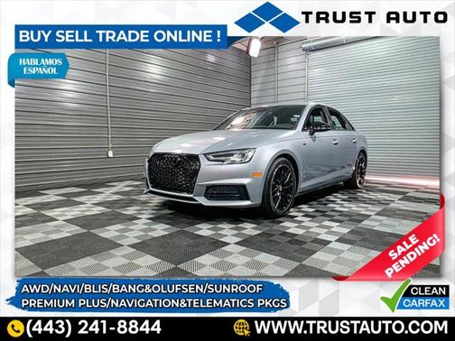 2018 Audi A4 2.0T Premium Plus