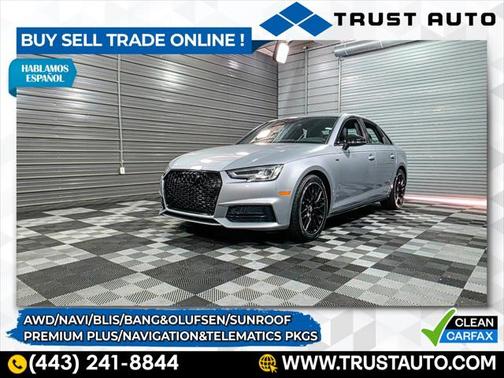 2018 Audi A4 2.0T Premium Plus