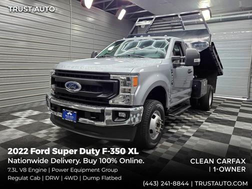 Iconic Silver Metallic 2022 Ford F-350 XLT