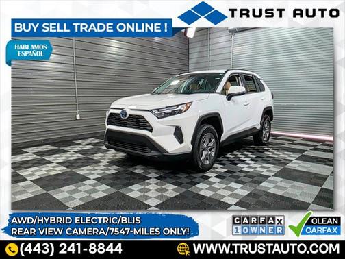 2022 Toyota RAV4 Hybrid XLE