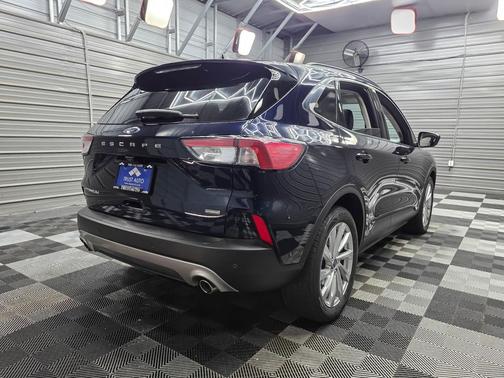 Antimatter Blue Metallic 2021 Ford Escape Titanium