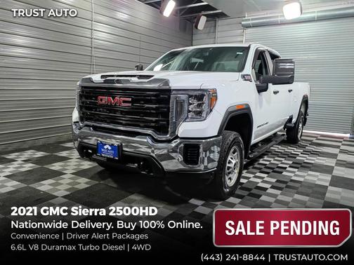 Summit White 2021 GMC Sierra 2500 Base