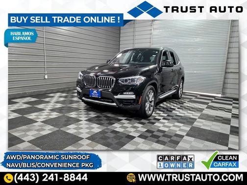 2019 BMW X3 xDrive30i