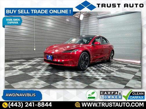 2024 Tesla Model 3 Long Range