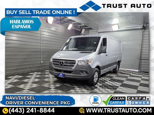 2022 Mercedes-Benz Sprinter 2500 Standard Roof