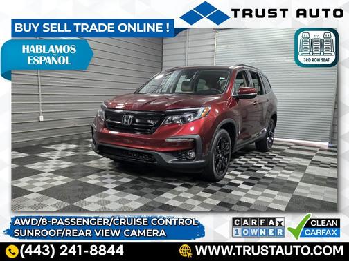 2022 Honda Pilot Special Edition AWD 8-Passenger SUV
