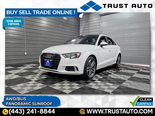 2019 Audi A3 Premium