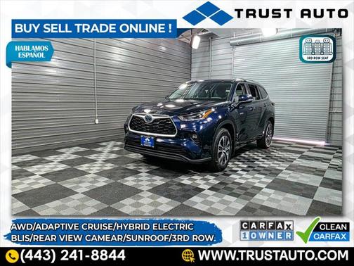 2021 Toyota Highlander Hybrid XLE