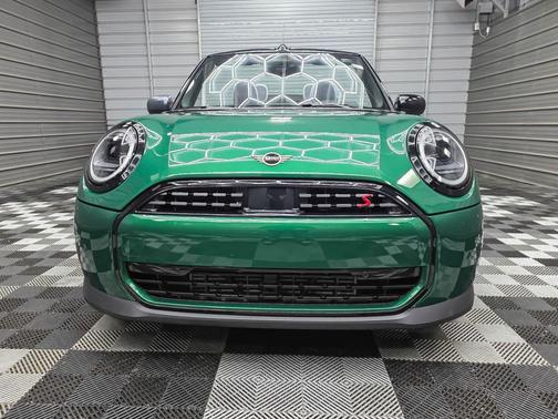 British Racing Green IV Metallic 2025 MINI Convertible S Soft-Top Convertible