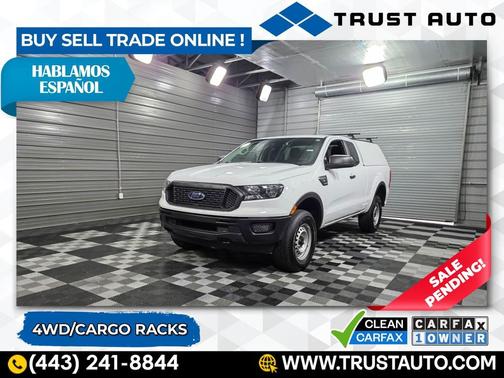 2023 Ford Ranger XL 4WD SuperCab Pickup Truck