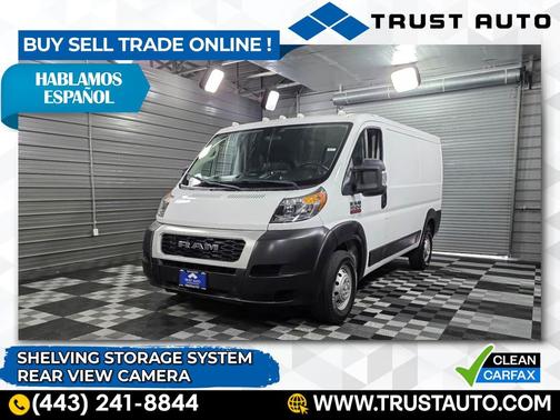 2020 RAM ProMaster 1500 Low Roof