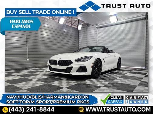 2022 BMW Z4 sDrive30i Soft-Top Luxury Convertible