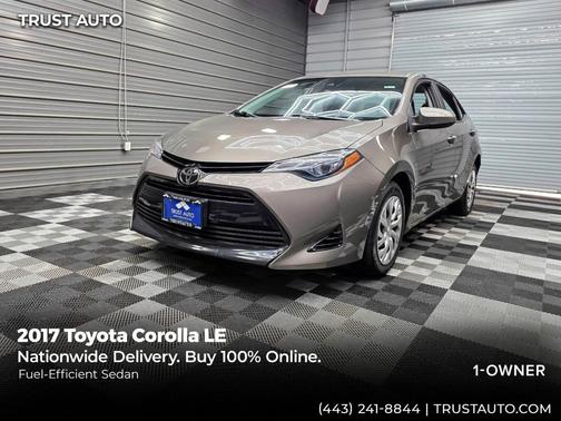 Falcon Gray Metallic 2017 Toyota Corolla LE