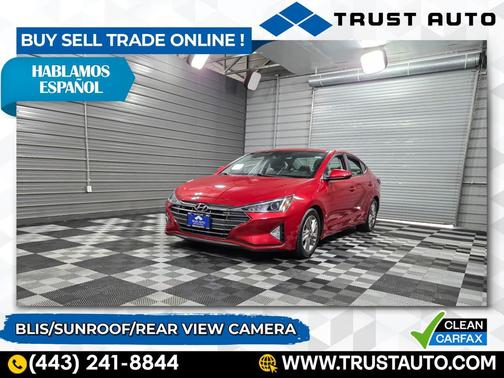 2019 Hyundai ELANTRA Value Edition