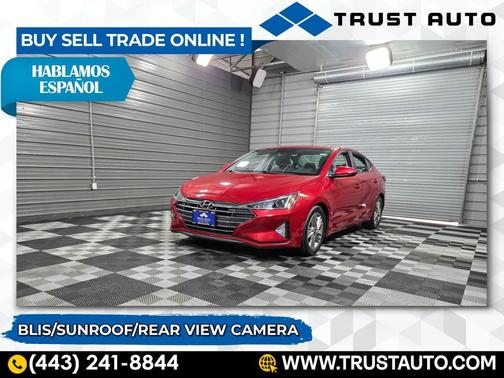 2019 Hyundai ELANTRA Value Edition
