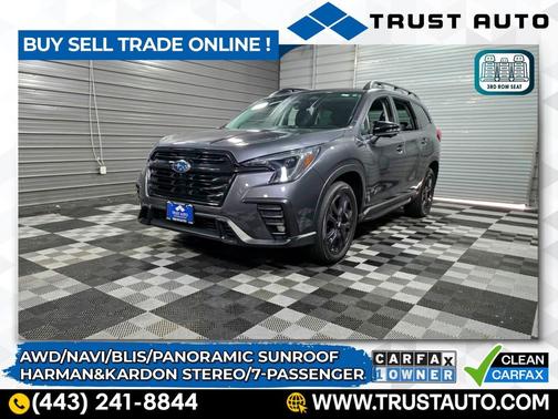 Magnetite Gray Metallic 2023 Subaru Ascent Onyx Edition Limited 7-Passenger