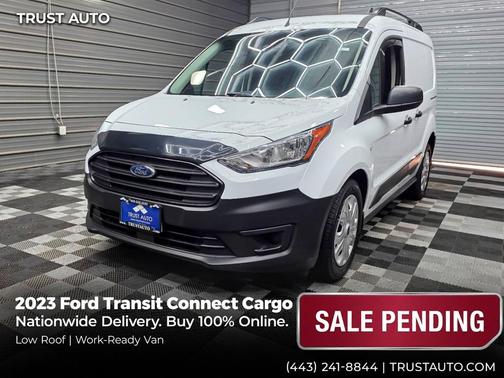 Frozen White 2023 Ford Transit Connect XL 105''WB Minivan/Van