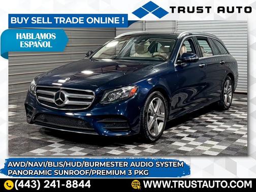 2018 Mercedes-Benz E-Class E 400 4MATIC