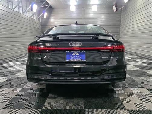 2019 Audi A7 Prestige 55 TFSI Quattro AWD Hatchback w/Driver Assistance/Black