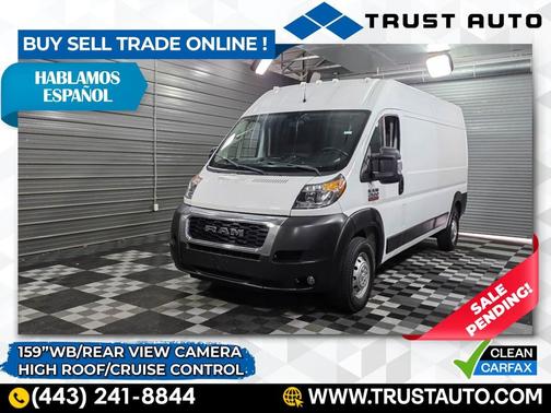 2021 RAM ProMaster 2500 High Roof