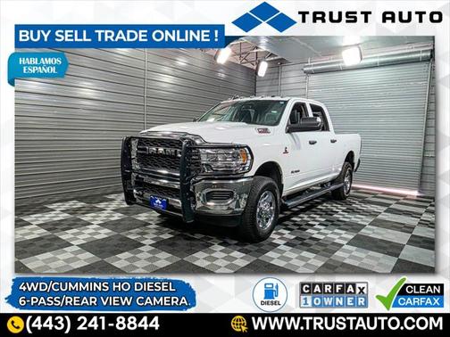 2020 RAM 3500 Tradesman 4WD Crew Cab Cummins HO Diesel Pickup Truck