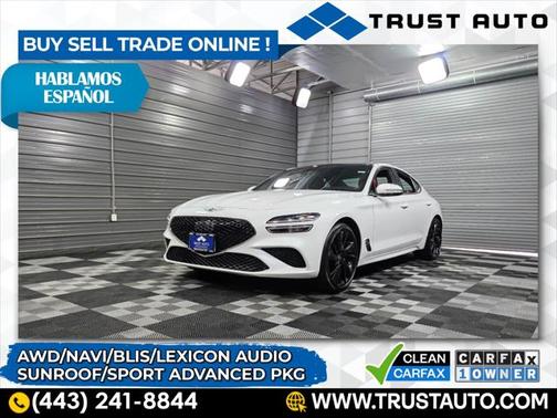 2023 Genesis G70 3.3T AWD Sport Advanced Sedan