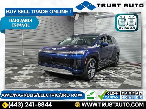 2026 Hyundai IONIQ 9 SEL AWD 7-Passenger 3rd Row Electric Luxury SUV