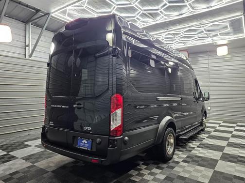 Agate Black Metallic 2023 Ford Transit-350 XL