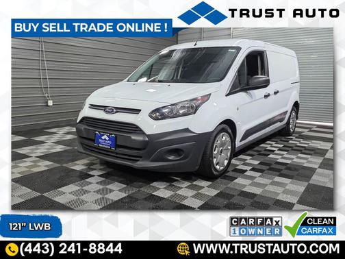 Frozen White 2015 Ford Transit Connect XL 121'' LWB Minian/Van